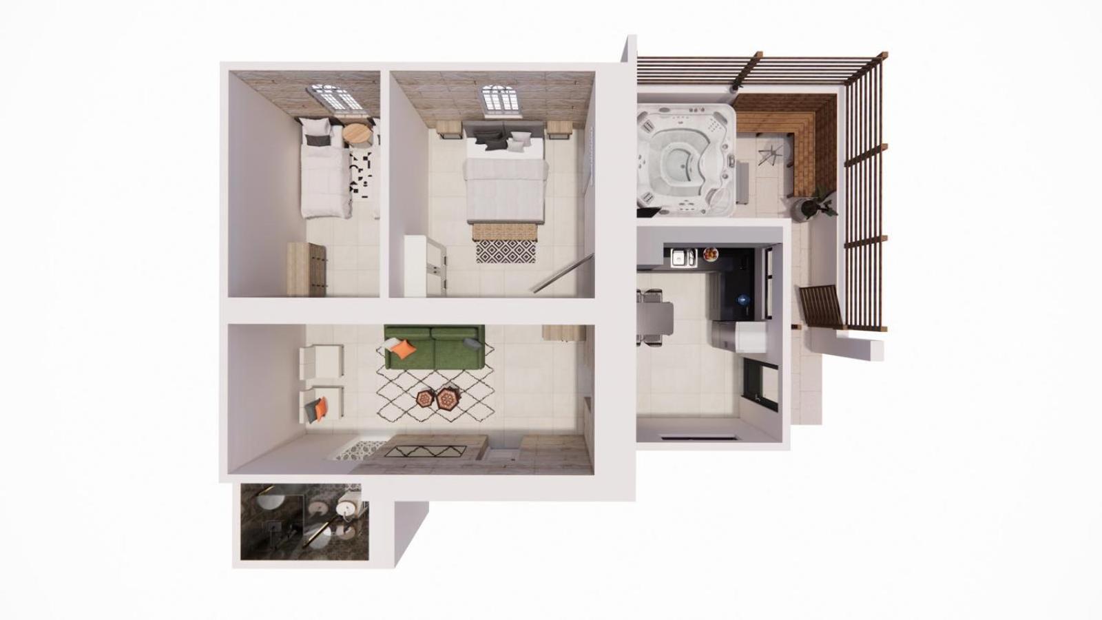 Apartment Mamilla View- &